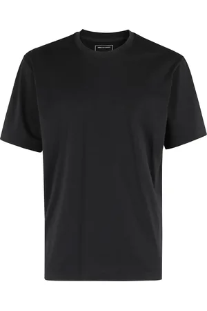 Y-3 Topp, Herr, S, Bomull, Svart kortärmad tee