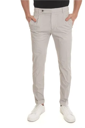 Berwich Byxor, Herr, M, Bomull, Retro-Gd chino