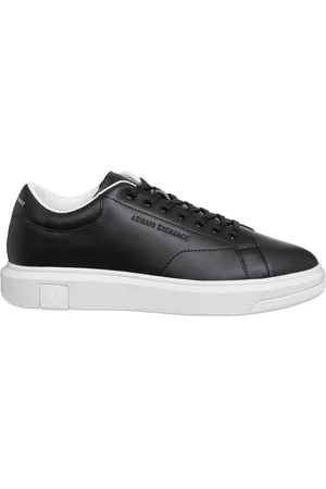 Armani Exchange Skor, Herr, 43 EU, Läder, Enkla Snörskor