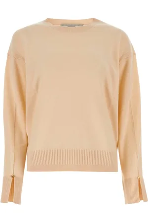 Stella McCartney Stickade tröjor & koftor, Dam, M, Oversize-tröja i ull