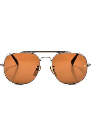 DB EYEWEAR BY DAVID BECKHAM Accessoarer, Herr, ONE Size, Fyrkantiga Metall Solglasögon 7004S