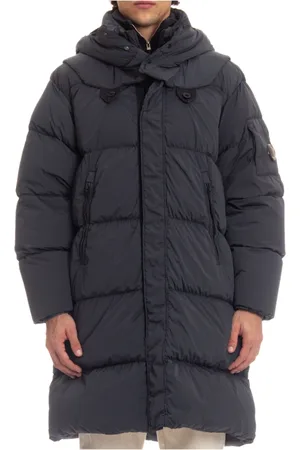 C.P. Company Kappa, Herr, M, Grå Parka med Avtagbar Huva