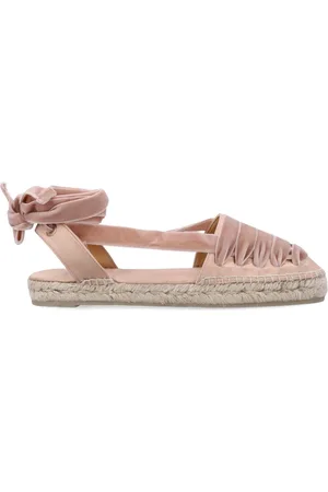 Castaner Skor, Dam, 36 EU, Jute, Nude Satin Espadrillos Skor