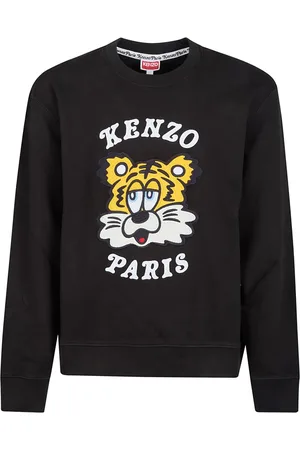 Kenzo Sweatshirts & Hoodies, Herr, S, Broderad Klassisk Sweatshirt Kollektion