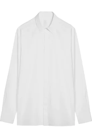 Givenchy Skjorta, Herr, XL, Bomull, Camicia Manica Lunga Shirt