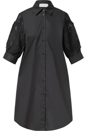 ERMANNO SCERVINO Klänning, Dam, M, Broderad skjorta med modern elegans