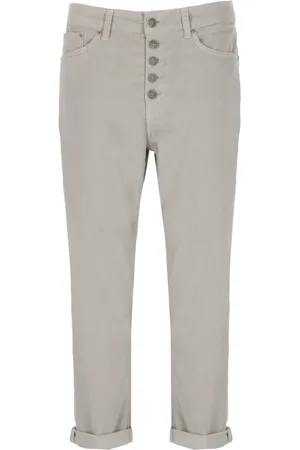Dondup Byxor, Dam, W29, Croppade Byxor med Smyckesdetalj