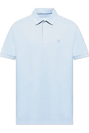 Etro Topp, Herr, XL, Bomull, Pikétröja med broderad logotyp