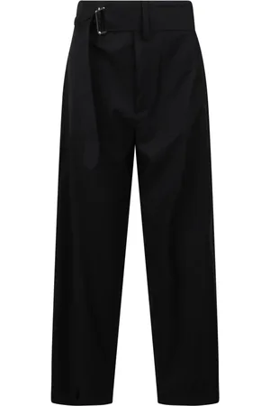 Nº21 Byxor, Dam, L, Cargoficka Straight-Leg Byxor med Bälte