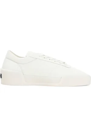 FEAR OF GOD Skor, Herr, 42 EU, Läder, Vita Lädersneakers