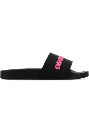 Dsquared2 Skor, Dam, 40 EU, Logo Embossed Slip-On Slides