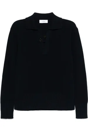 LARDINI Stickade tröjor & koftor, Herr, S, Svart Sweater Kollektion
