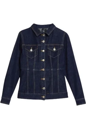 Liu Jo Jacka, Dam, XS, Denim, Denimjacka med unika sömdetaljer