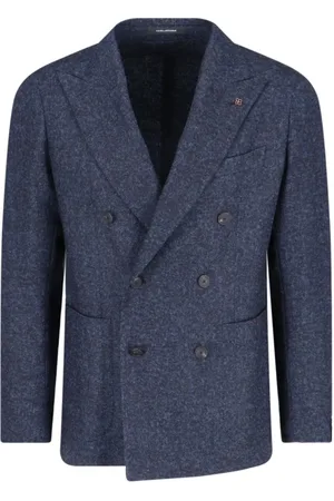 TAGLIATORE Jacka, Herr, L, Blazer med fiskbensmönster
