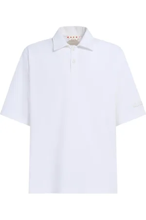 Marni Topp, Herr, M, Bomull, Oversized Pikétröja