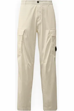 C.P. Company Byxor, Herr, S, Lös Cargo Byxor i Stretch Satin