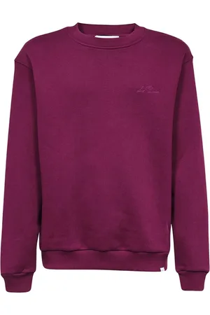 Les Deux Sweatshirts & Hoodies, Herr, XL, Bomull, Ribbstickad Sweatshirt i Bomull