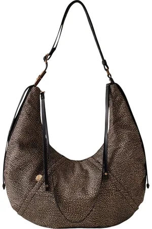 Borbonese Väska, Dam, ONE Size, Läder, Hobo Bag