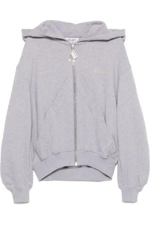 The Attico Sweatshirts & Hoodies, Dam, S, Bomull, Zip-through Sweatshirt