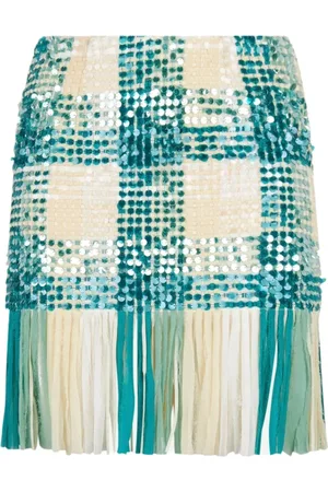 Elisabetta Franchi Kjol, Dam, XS, Polyester, Broderad kjol