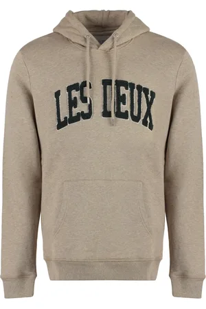 Les Deux Sweatshirts & Hoodies, Herr, S, Bomull, Crane Cotton Hoodie