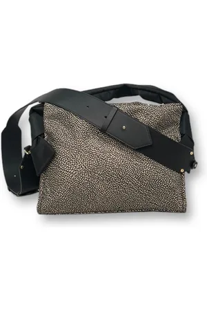 Borbonese Väska, Dam, ONE Size, Hobo Liten Crossbody-väska
