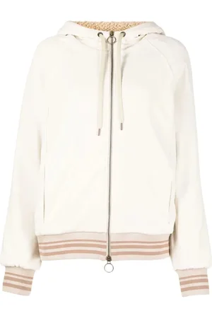 ELEVENTY Sweatshirts & Hoodies, Dam, L, Nylon, Casual Sweatshirt med Full Zip