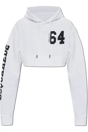 Dsquared2 Sweatshirts & Hoodies, Dam, XS, Bomull, Cropped Hoodie