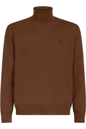 Etro Stickade tröjor & koftor, Herr, M, T-neck tröja