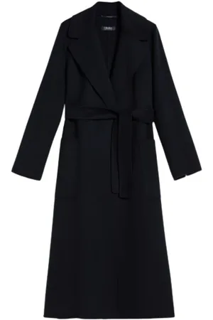 Max Mara Kappa, Dam, M, Flared Hem Wool Robe Coat