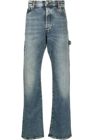 Heron Preston Jeans, Herr, W31, Bomull, Ex-Ray Straight-Leg Jeans