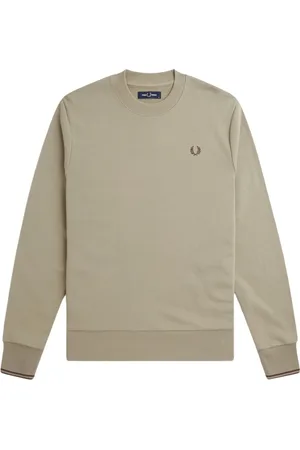 Fred Perry Sweatshirts & Hoodies, Herr, 2Xl, Logo Crewneck Sweatshirt