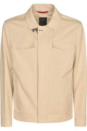 FAY Jacka, Herr, M, Polyester, Zip-Up Overskjorta Jacka