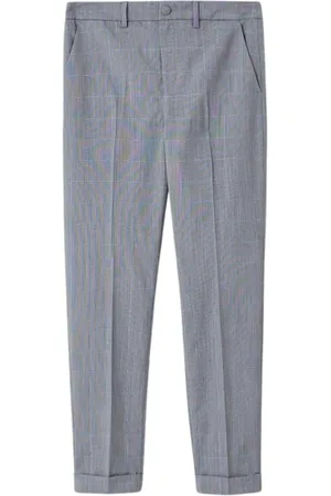 Liu Jo Byxor, Dam, XS, Polyester, Rutiga Cropped Byxor