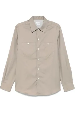 Brunello Cucinelli Skjorta, Herr, M, Bomull, Pleated Shirt