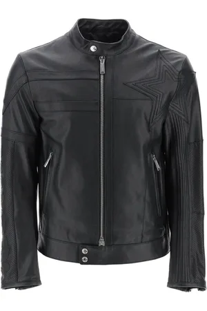 Dsquared2 Jacka, Herr, L, Läder, Läderjacka