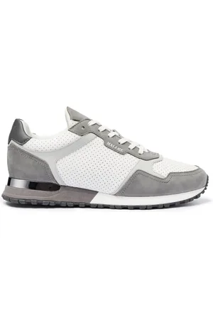 Mallet Skor, Herr, 41 EU, Bomull, Lowman Perf Grå Sneakers