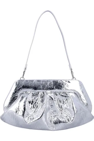 THEMOIRÈ Väska, Dam, ONE Size, Polyester, Silver Handväska med Ananas Clutch