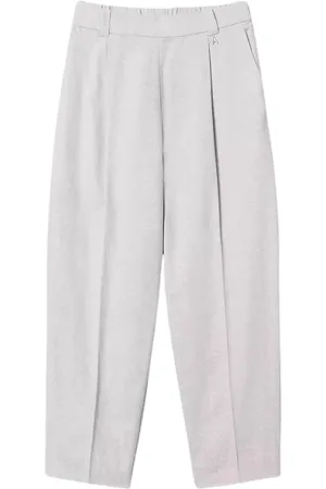 Twin-Set Byxor, Dam, S, Linnbyxor med Veck