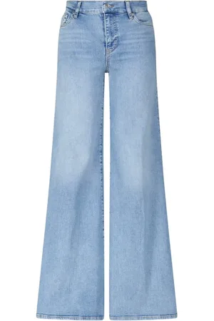 Frame Jeans, Dam, W31, Bomull, Vida Palazzo Jeans med vida ben