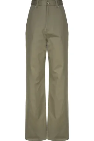 Loewe Byxor, Dam, S, Bomull, Högmidjade bomullsbyxor
