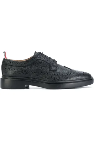 Thom Browne Skor, Dam, 38 EU, Läder, Elegant Longwing Brogue Sko