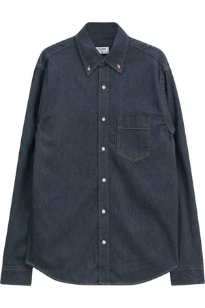 Filippa K Skjorta, Herr, XL, Denim, Klassisk Denim Skjorta Rinse Finish