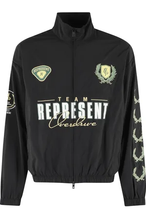Represent Jacka, Herr, L, Nylon, Mästerskap Track Jacket Svart Nylon