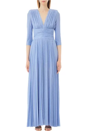 Liu Jo Klänning, Dam, M, Polyester, Elegant 3/4 Ärm Damklänning