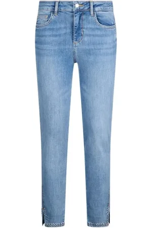 Liu Jo Jeans, Dam, W31, Blå Skinny Leg Jeans med Logo