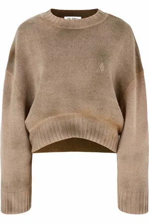 The Attico Stickade tröjor & koftor, Dam, S, Oversized Ull Cashmere Tröja