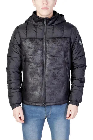EA7 Jacka, Herr, M, Polyester, Hooded Zipper Jacket