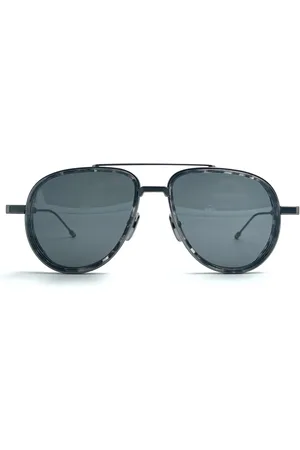 Thom Browne Accessoarer, Herr, ONE Size, Aviator Solglasögon