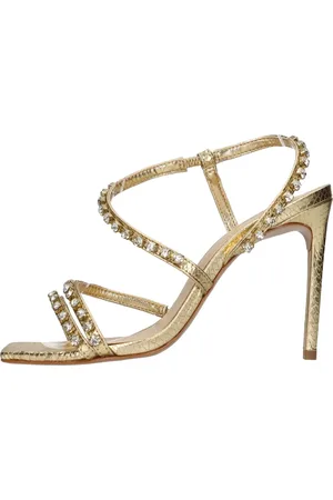 Schutz Skor, Dam, 39 EU, Läder, Sandaler Guld